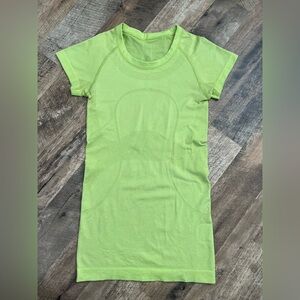 Lululemon Lime Green Swiftly Tech Tee